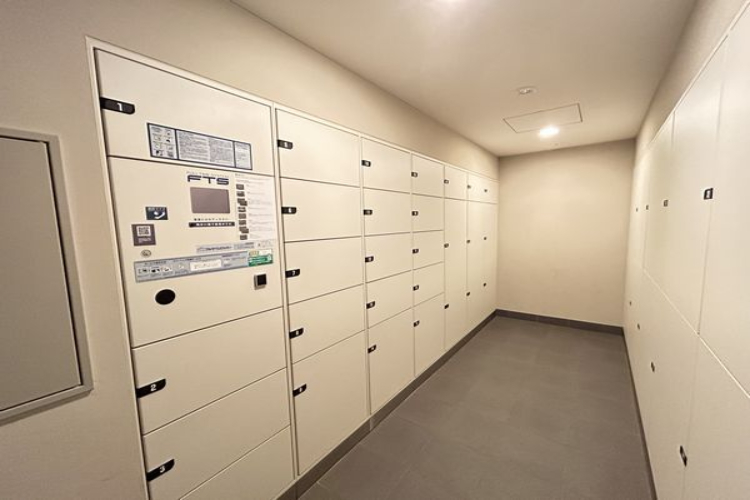 シティテラス横浜仲町台壱番館の宅配ボックス